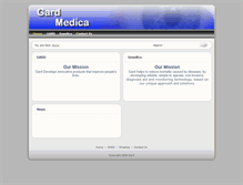 Tablet Screenshot of gard-medica.com